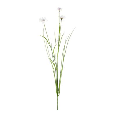 Botanica Cornflower - White - 69cm