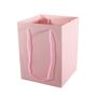 Hand Tie Bag 19x25cm - Pearlised Dusky Pink