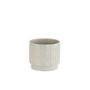 Beige Ceramic Pot 9cm Check