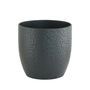 Black Dimple Planter 18cm