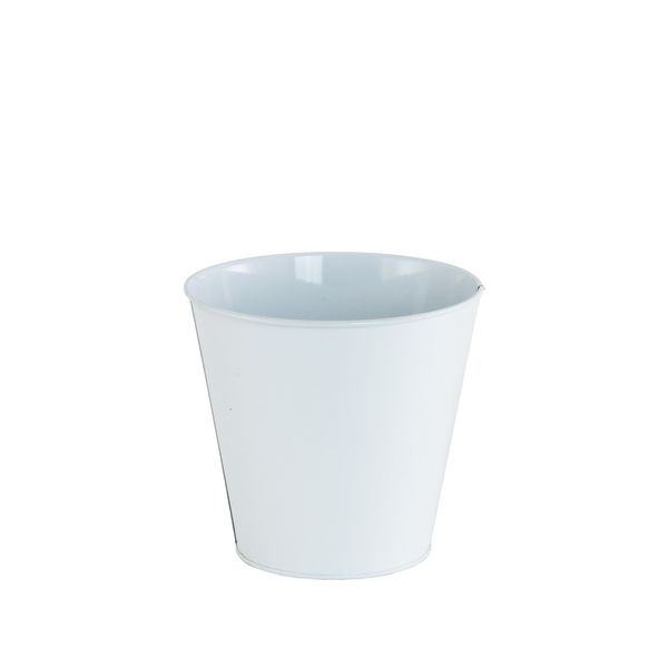 Zinc White Planter 13cm