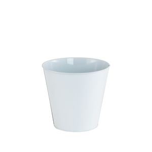 Zinc White Planter 13cm