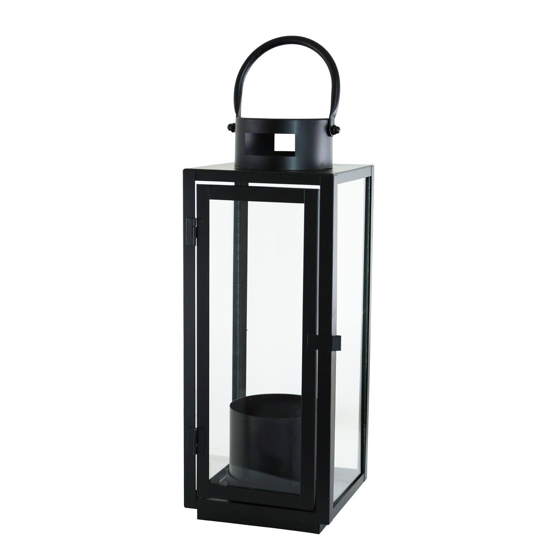 Glass Lantern with handle