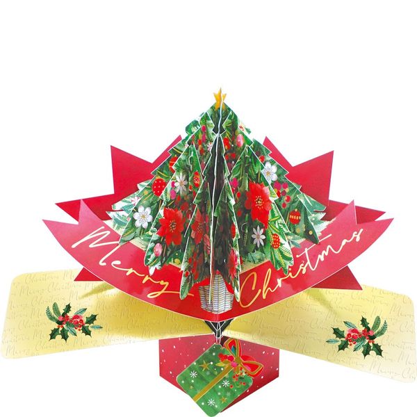 Christmas Tree 3D Pop Up Card