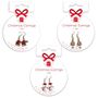 Christmas Dangly Earrings (3 Designs)