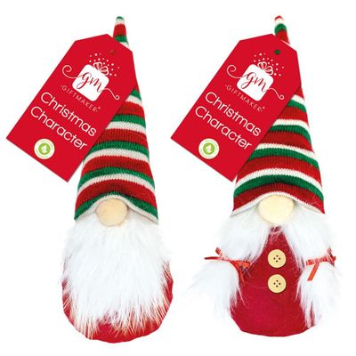 Small Christmas Gonks (2 Assorted)