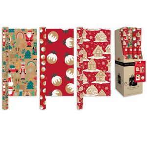 Christmas Wrapping Paper Festive (50/2m)