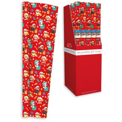 Christmas Wrapping Paper Paw Patrol (50_2m)