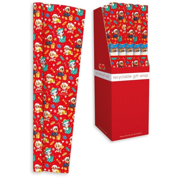 Christmas Wrapping Paper Paw Patrol (50_2m)