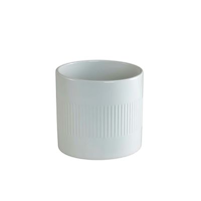 Melany white pot 12cm