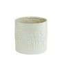 Cream vertical spots gloss 12cm