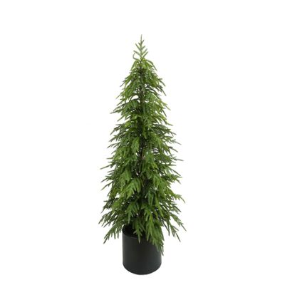Pine Tree Potted - Green - 152cm