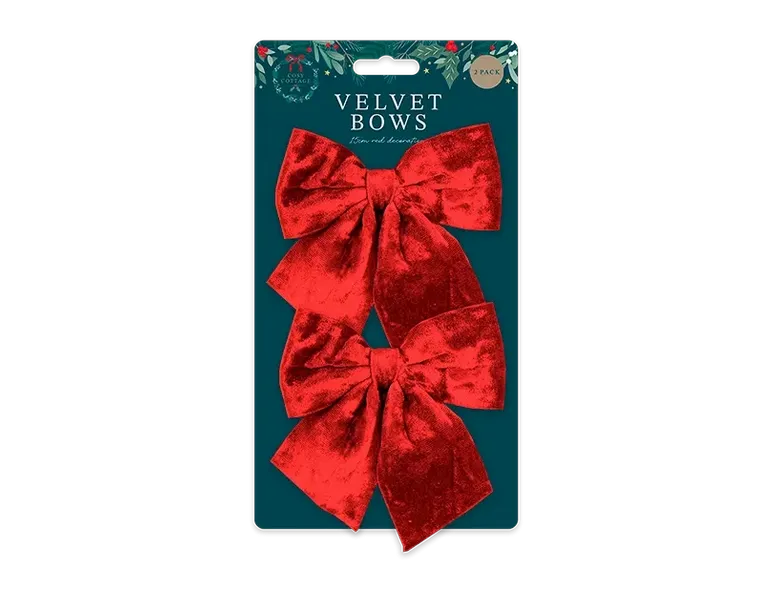 Red Velvet Bows 