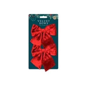 Red Velvet Bows 