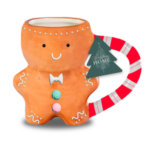 Gingerbread Man Ceramic Mug