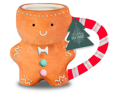 Gingerbread Man Ceramic Mug