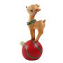 Deer on a Bauble Ornament - H24cm