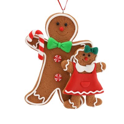 Gingerbread Hanging Ornament - 12cm