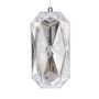 Diamond Gem Jewel Hanging Ornament  - Silver - 19cm