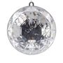Diamond Round Hanging Ornament  - Silver - 16cm