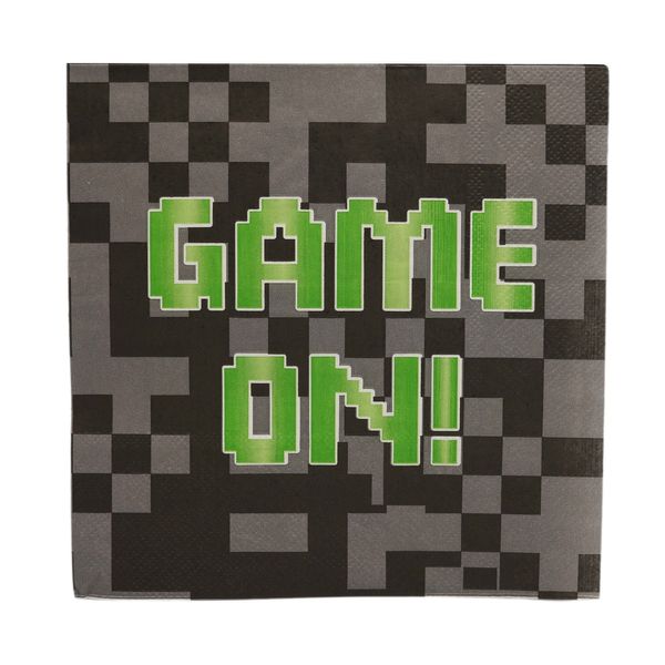 Game On Paper Napkins - 20pk