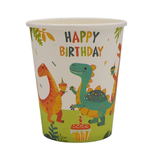 Dino Paper Cups - 8pk