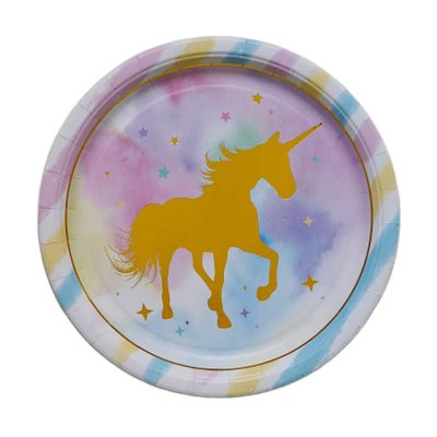 Unicorn Paper Plates - 9 Inch - 8pk