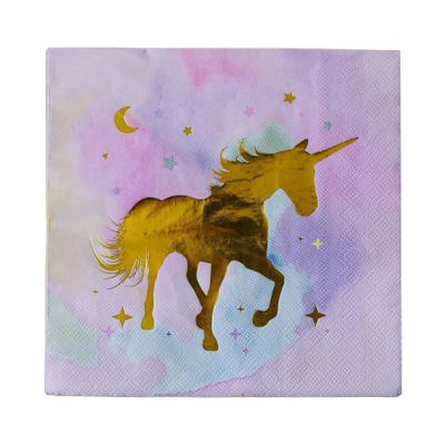 Unicorn Paper Napkins - 20pk