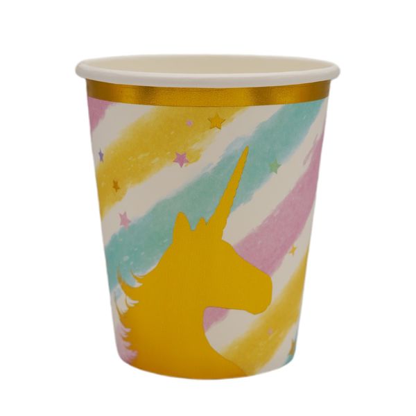 Unicorn Paper Cups - 8pk