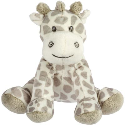 Small Grey Bing Bing Giraffe with Rattle
