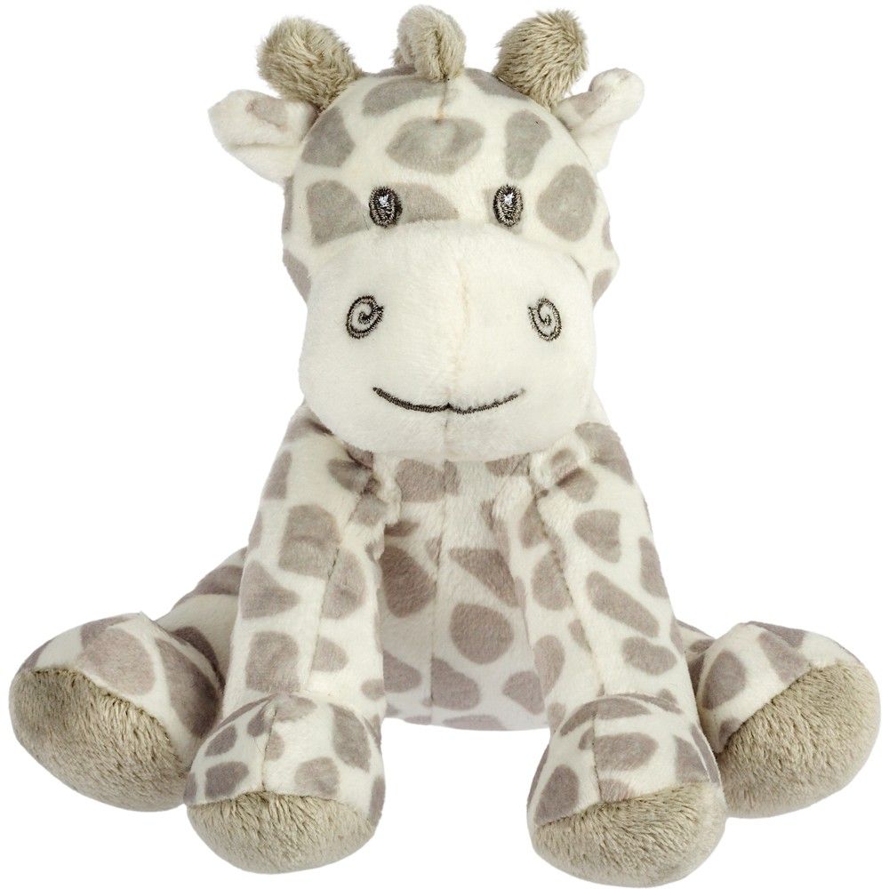 Small Grey Bing Bing Giraffe with Rattle