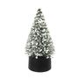 Pine Tree with White Berries Decoration - 20cm