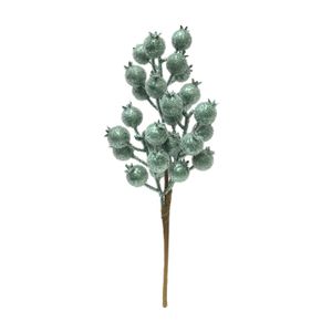 Berry Spray - Pale Green - 34cm
