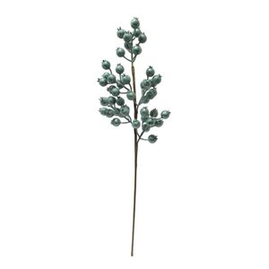 Berry Spray - Pale Green - 68cm