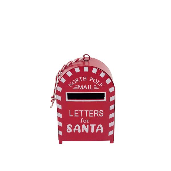 Post Box Letters to Santa Hanging Decoration