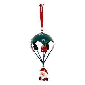Santa with Parachute Hanging Decoration 