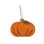Felt Pumpking Hanging Decoration - Dia 12cm