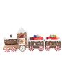Gingerbread Train Ornament - LED Warm White - W63cm x H28cm