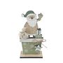 Wooden Santa /Chimney Ornament - H18cm