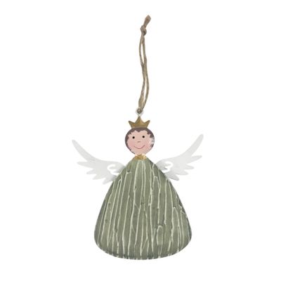 Angel with Crown Hanging Decoration
