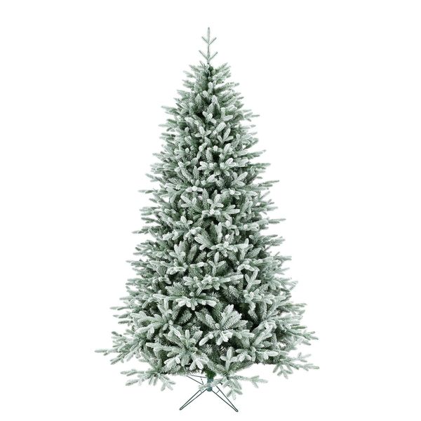 Lightly Flocked Christmas Tree - 1424 Tips - 7.5ft