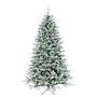 Lightly Flocked Christmas Tree - 1424 Tips - 7.5ft