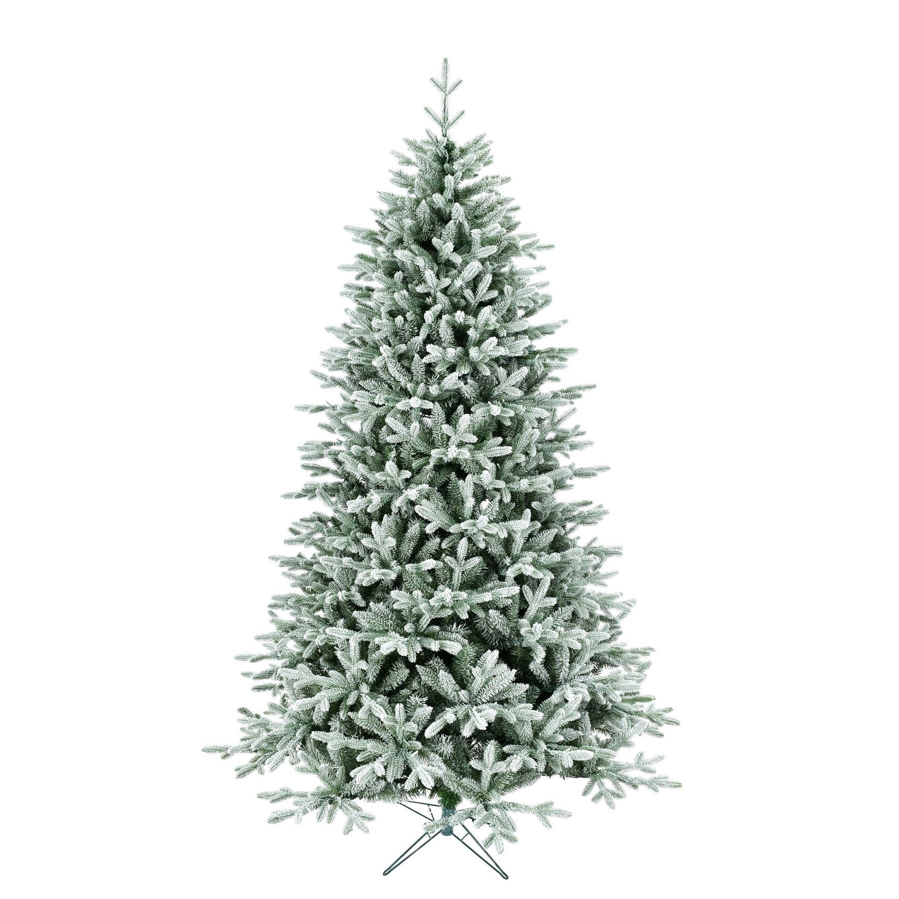 Lightly Flocked Christmas Tree - 1424 Tips - 7.5ft