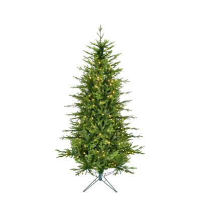 Christmas Tree - Pre Lit with Timer & Dimmer - Warm White - 650 Tips - 6ft