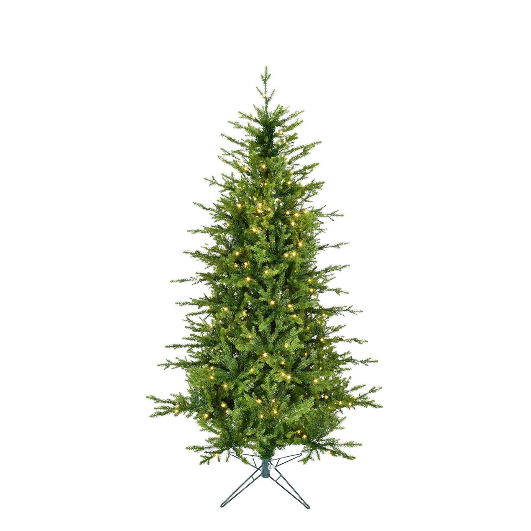 Christmas Tree - Pre Lit with Timer & Dimmer - Warm White - 650 Tips - 6ft