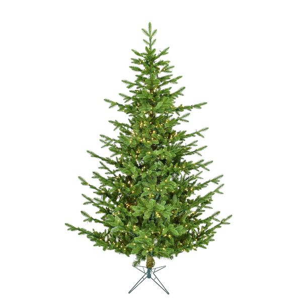Christmas Tree - Pre Lit with Timer & Dimmer - Warm White - 1478 Tips - 8ft