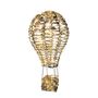 Hot Air Balloon  with LED Flashing Lights & 6Hr Timer KD - Warm White -H60cm