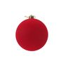 Red Velvet Bauble - 15cm