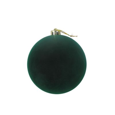 Green Velvet Bauble - 15cm