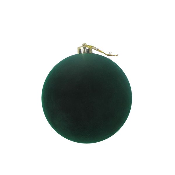 Green Velvet Bauble - 15cm